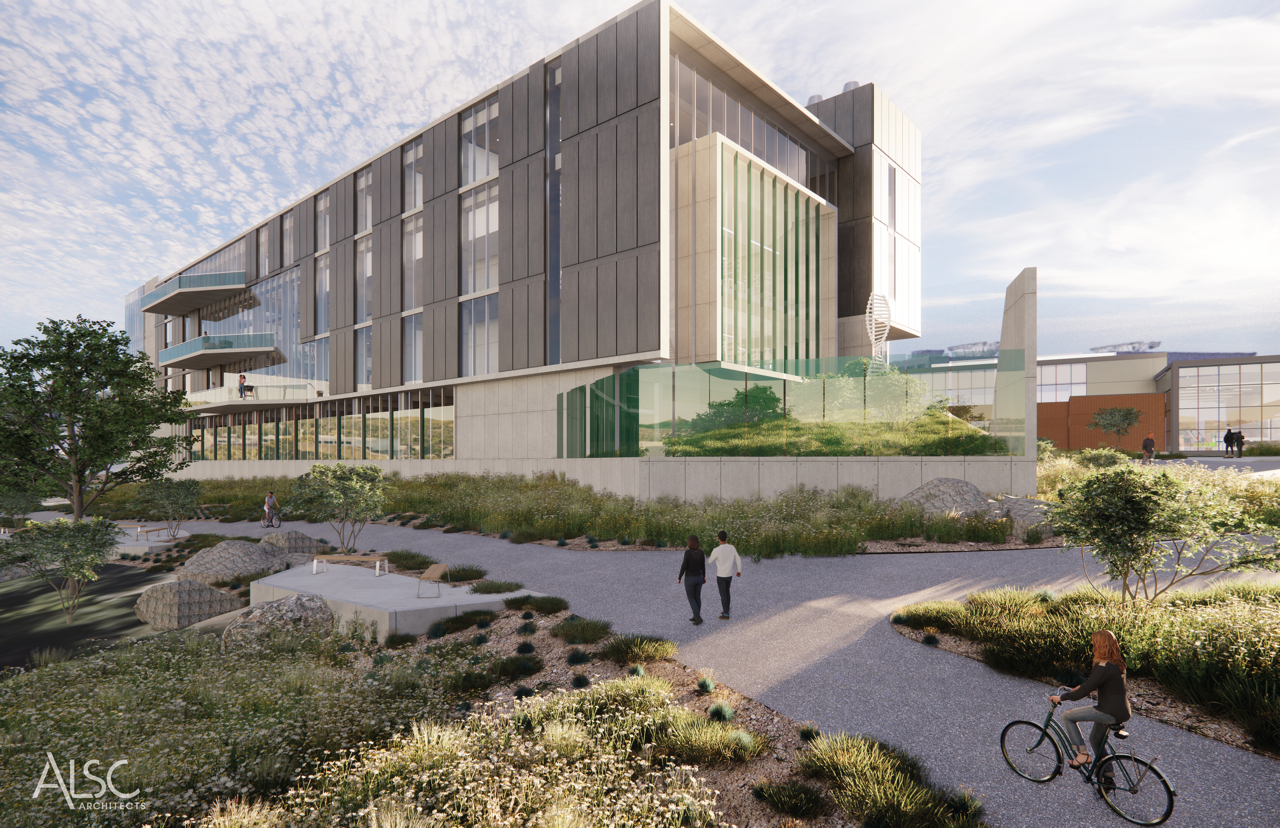 Available for download: Evergreen Bioscience Innovation Building submission from ALSC Architects